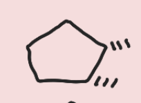 <p>both wedges or both dashes</p>