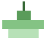 <p><span>represents the standing stock or storage of each trophic level (g m<sup>–2</sup> or J m<sup>-2</sup>)</span></p><p><span>(can show greater quantities at higher trophic levels because it’s measured at a fixed point in time)</span></p>