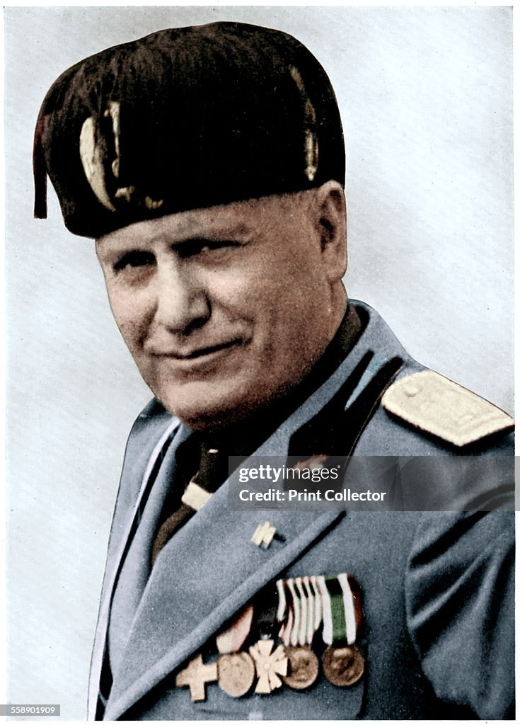 <p>Italian fascist leader whose poor strategic decision-making and weak military structure led to repeated operational failures in WWII, requiring German intervention to stabilize Italy’s fronts.</p>