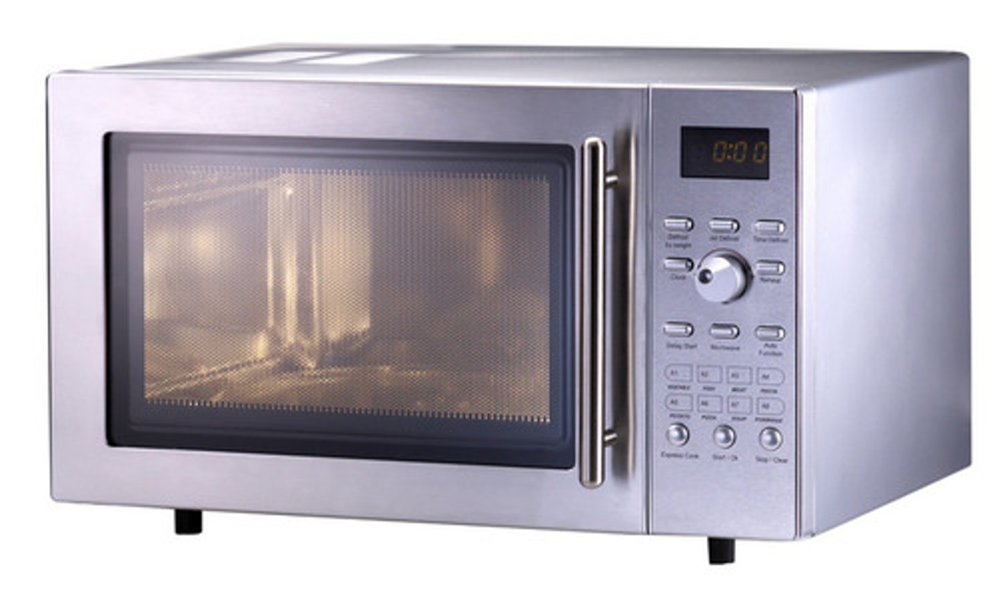 <p>A machine used to bake or cook food with heat.</p>