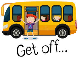 <p>get off</p>