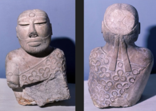 <p>What characterizes Indus Valley sculpture?</p>