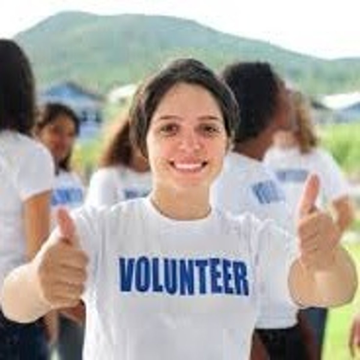 <p>volunteer work</p>
