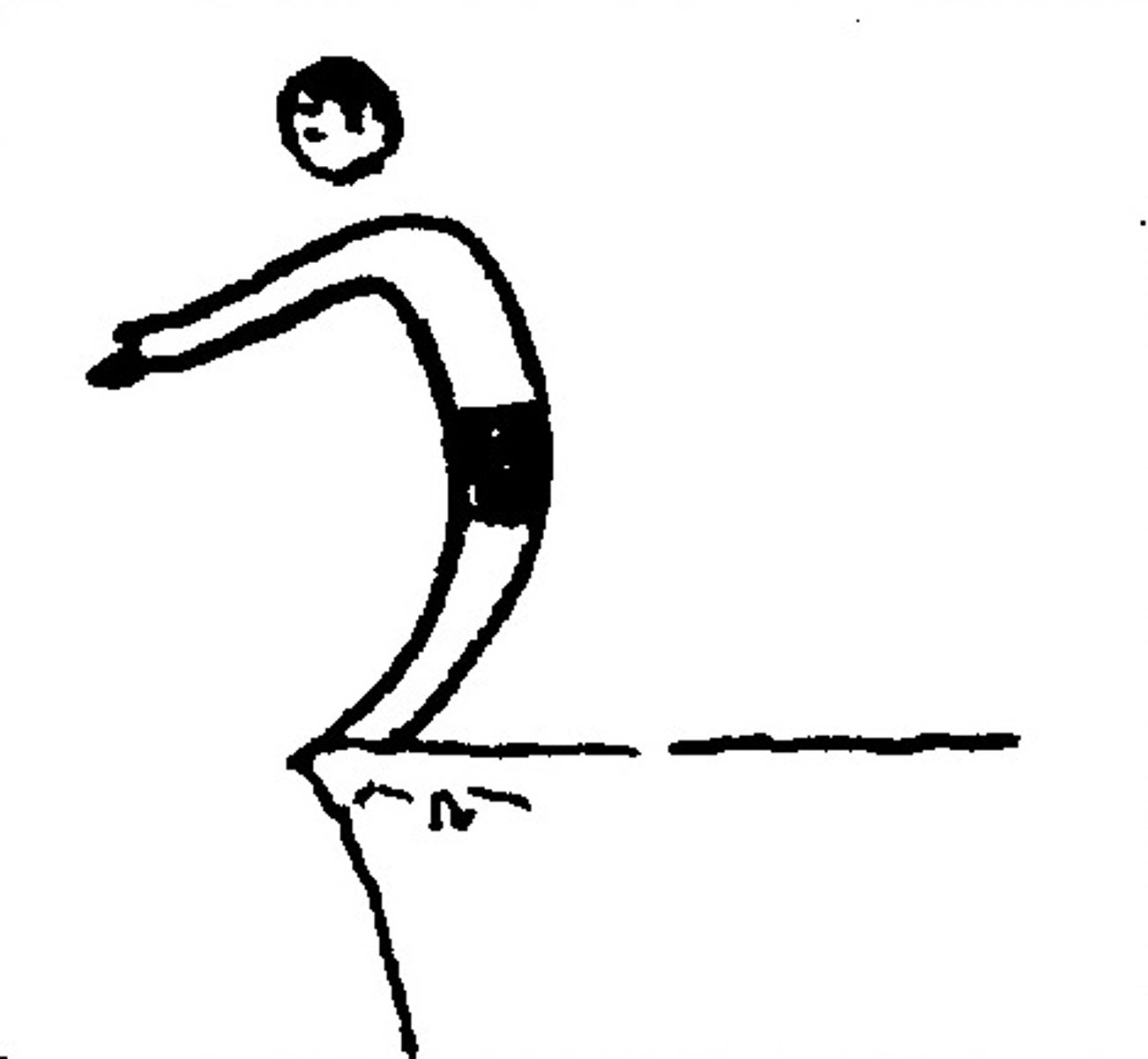 <p>Ew...it's a long way down</p>