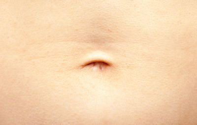 <p>belly button</p>