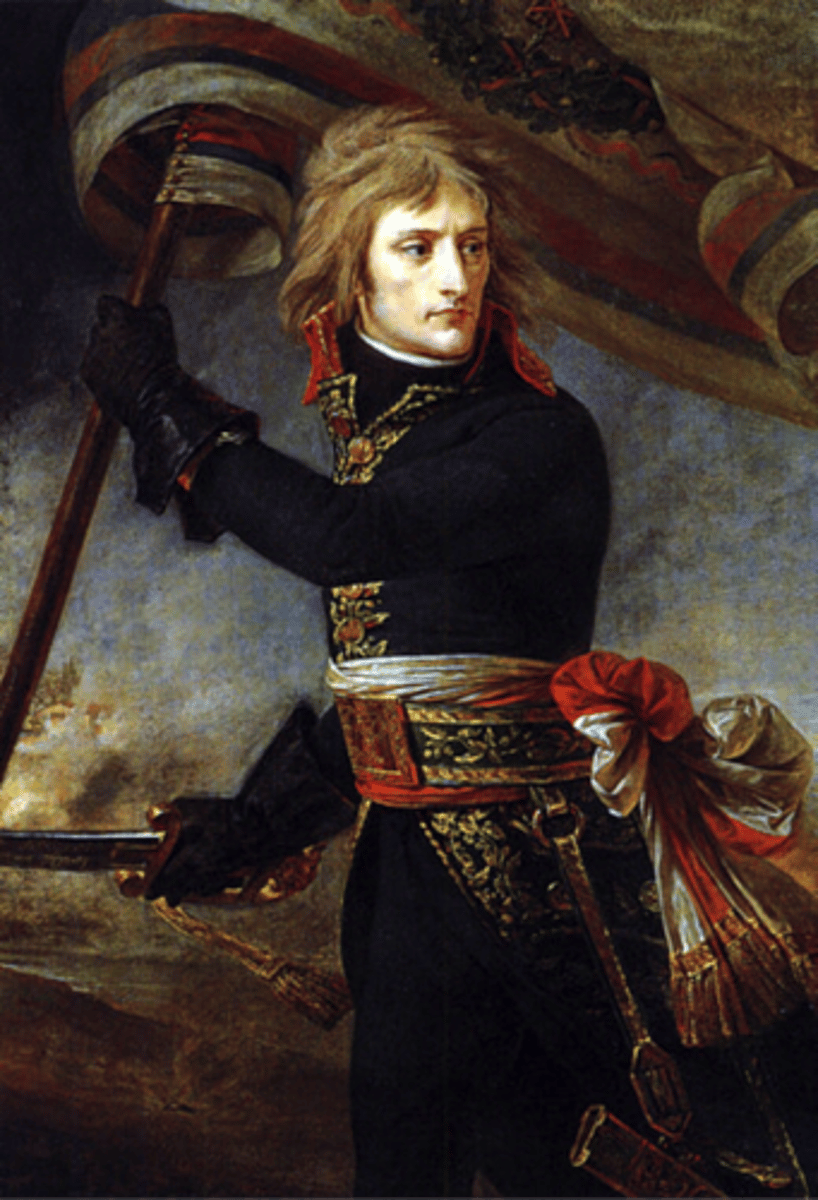 <p>A popular general that was able to take advantage of the turmoil in the French government and seize power. He would say 'he was the revolution' and would work to preserve the positive parts of it but at the same time would rule France as a military dictator.</p>