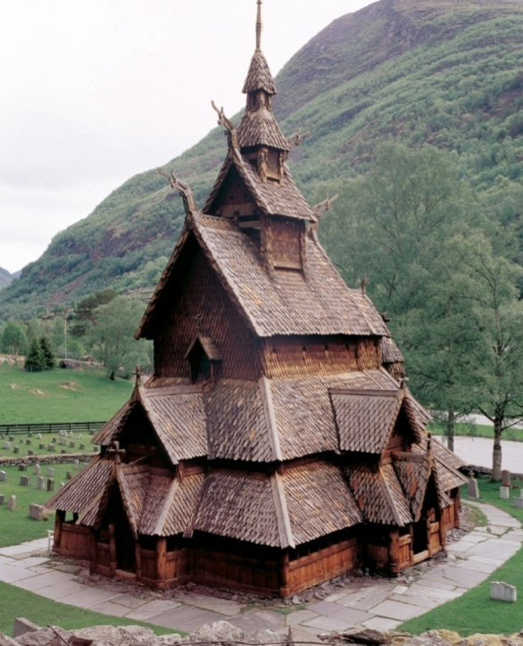 <p>Stave Church (Early Medieval)</p>