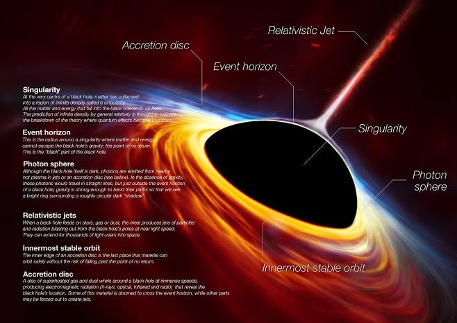 <p><span>C. A collapsed star with extreme gravity</span></p><p><span>Forms after a supernova if the core is massive enough. Not even light escapes.</span></p>