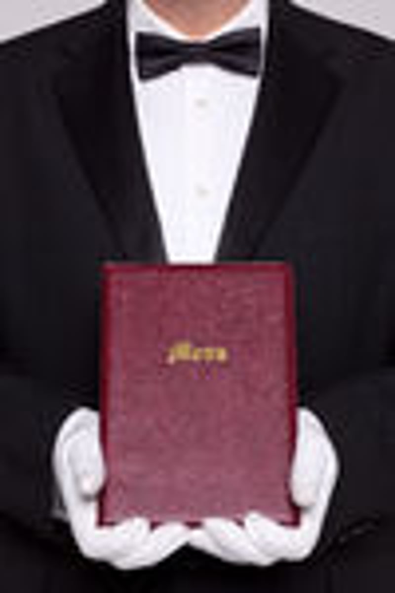 <p>Would you bring us the menu please?</p>