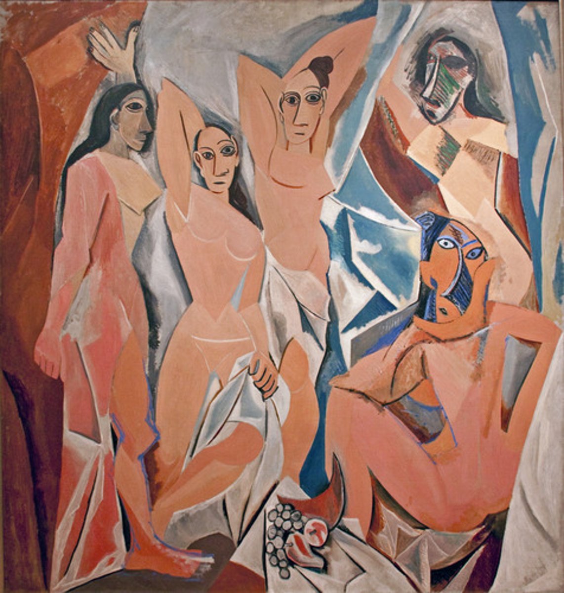<p>PICASSO, Les Demoiselles d'Avignon, 1907.</p>