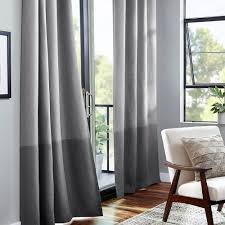 <p>A type of window treatment that does not allow light to pass through, providing complete privacy. </p>