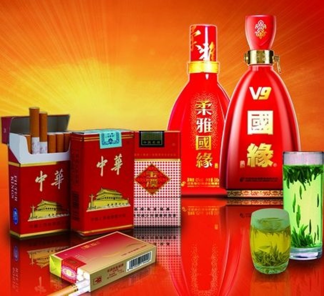 <p>yānjiǔ</p><p>tobacco &amp; alcohol</p>