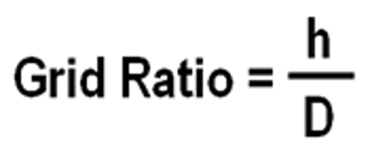 <p>height/distance between them</p>
