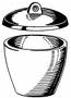 <table style="min-width: 25px"><colgroup><col style="min-width: 25px"></colgroup><tbody><tr><td colspan="1" rowspan="1" style="width:236.8pt;border:solid windowtext 1.0pt;mso-border-alt:
  solid windowtext .5pt;padding:0in 5.4pt 0in 5.4pt"><p class="MsoNormal">Made of porcelain; used to heat small amounts of solid substances that are being heated strongly at high temperatures</p></td></tr></tbody></table><p></p>