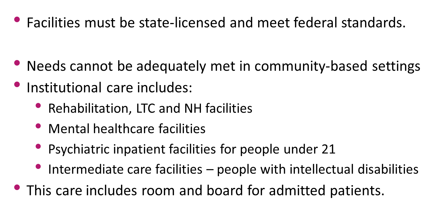 instiutional