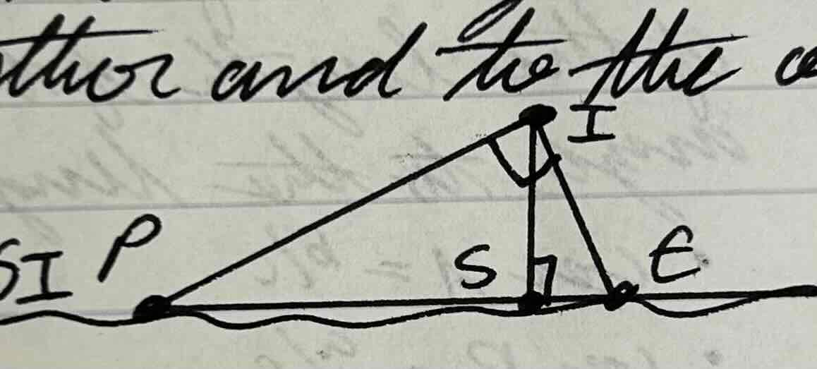 <p>The altitude to the hypotenuse of a right triangle forms two triangles that are similar to each other and to the original triangle.</p><p>EX: ∆PIE~∆ISE~∆PSI</p>