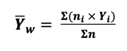 <p>assigns different importance (weights) to each data points so it reflects relative importance in overall calculation</p>