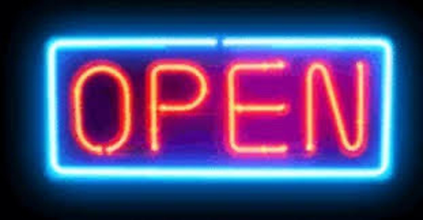 <p>open to the public</p>