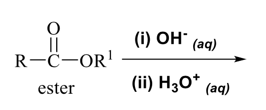 <p>what is the product of this carboxylic acid synthesis</p>