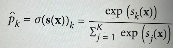 <p><span>- can you select the right answers : (picture) </span></p><p><span>p^ is a vector with k elements and its value lies between 0 and 1, </span></p><p><span>sk(x) is a vector and its values lies between 0 and 1. </span></p><p><span>sk(x) is a scalar and its values lies between 0 and 1. </span></p><p><span>the softmax function is used with multinomial logistic regression</span></p>