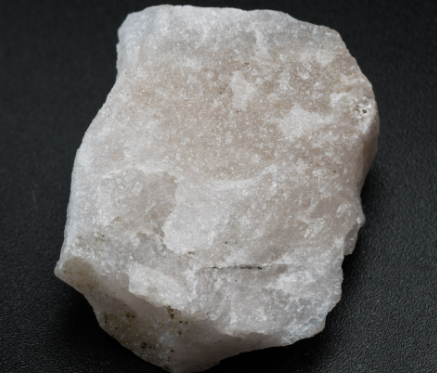 <p>- high grade</p><p>-sugary texture</p><p>-contact metamorphism</p><p>-non foilated, medium grained</p><p>-very hard rock</p><p>-No cleavage</p><p>-clear/White *can be dif colors based on impurities</p><p>-breaks in curved shards</p><p>-glassy luster</p><p>-hardness 7</p><p><strong>Parent Rock: Sandstone w/ predom. sandstone</strong></p><p>-does not react w/ dilute HCl</p>