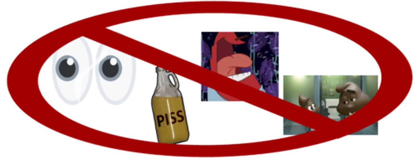 <p>- Can't see (blurry vision)</p><p>- Can't spit (dry mouth)</p><p>- Can't shit (constipation)</p><p>- Can't piss (low urine output)</p>