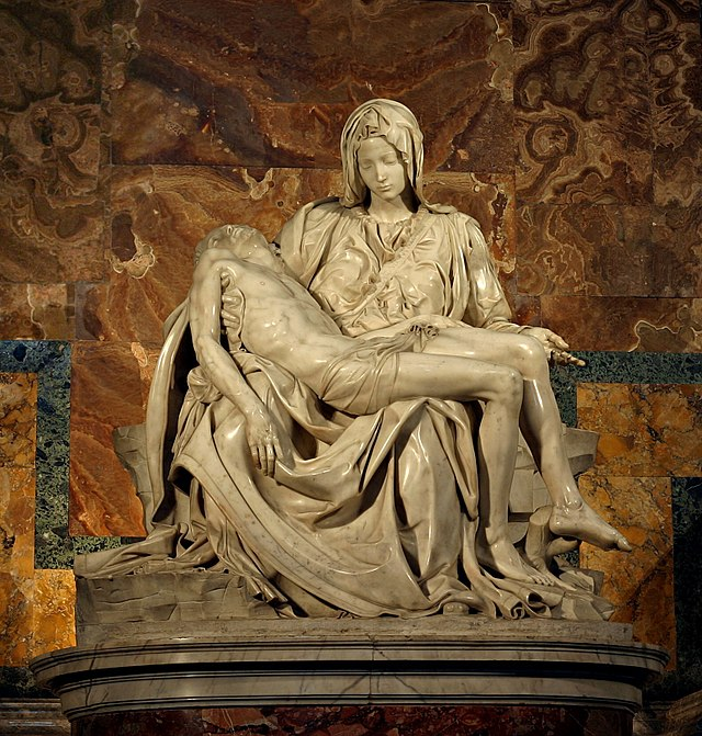 Pietá, Michelangelo. 1498