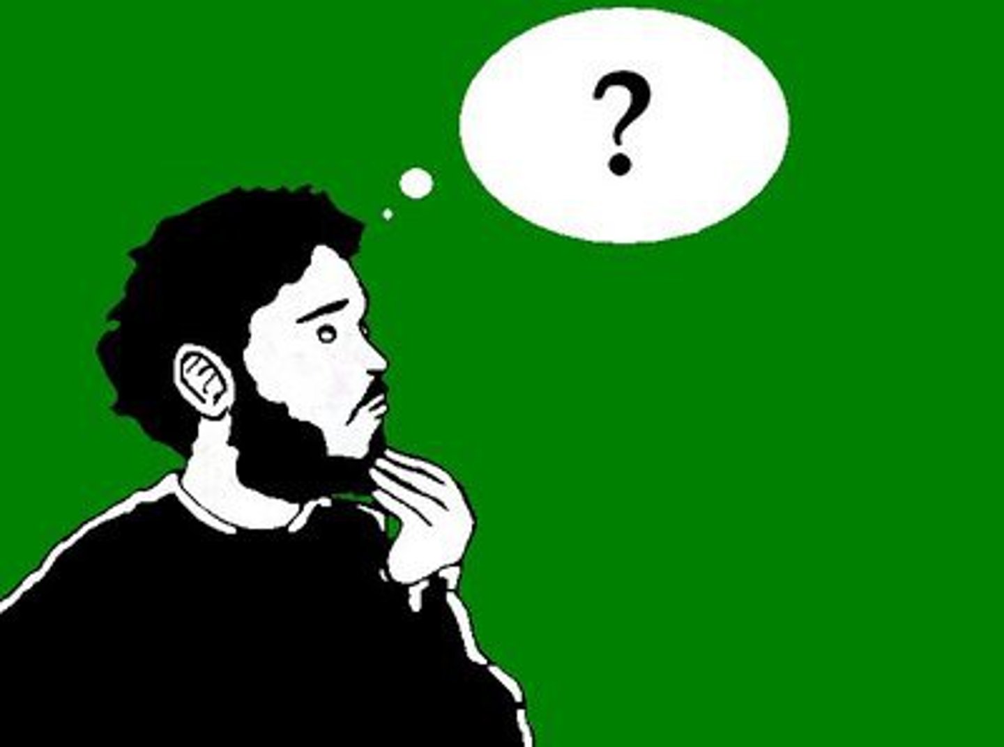 <p>No creer algo</p>