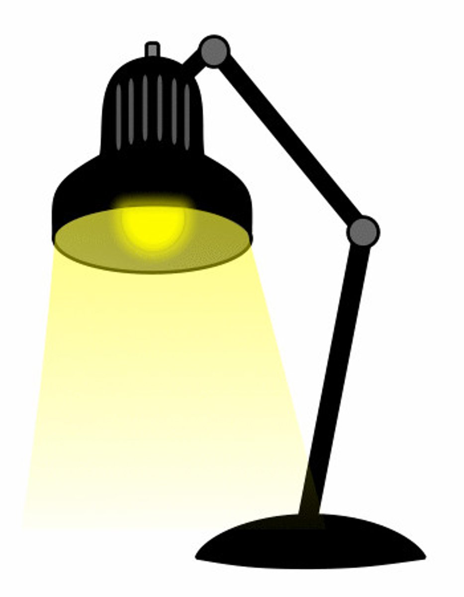 <p>eine Lampe</p>