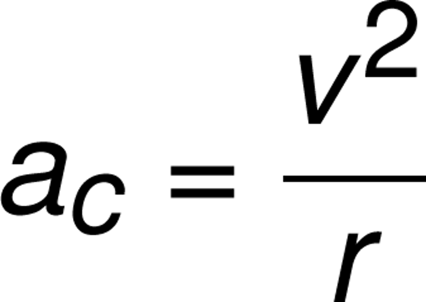 <p>a "center-seeking" acceleration. An object moving in a circle experiences this acceleration directed radially inward.</p>