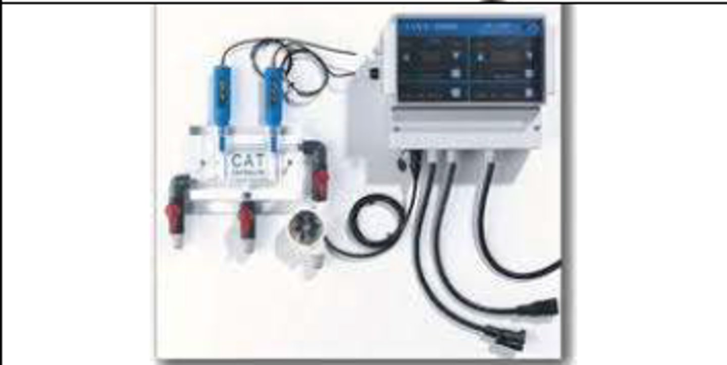 <p>Controls the chlorine and pH digitally</p>