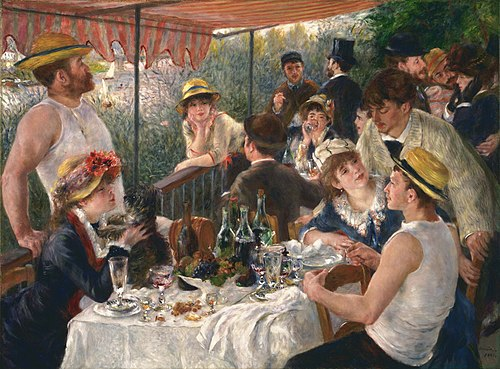 <p>When was Luncheon of Boating Party made and by whom?</p><p></p>