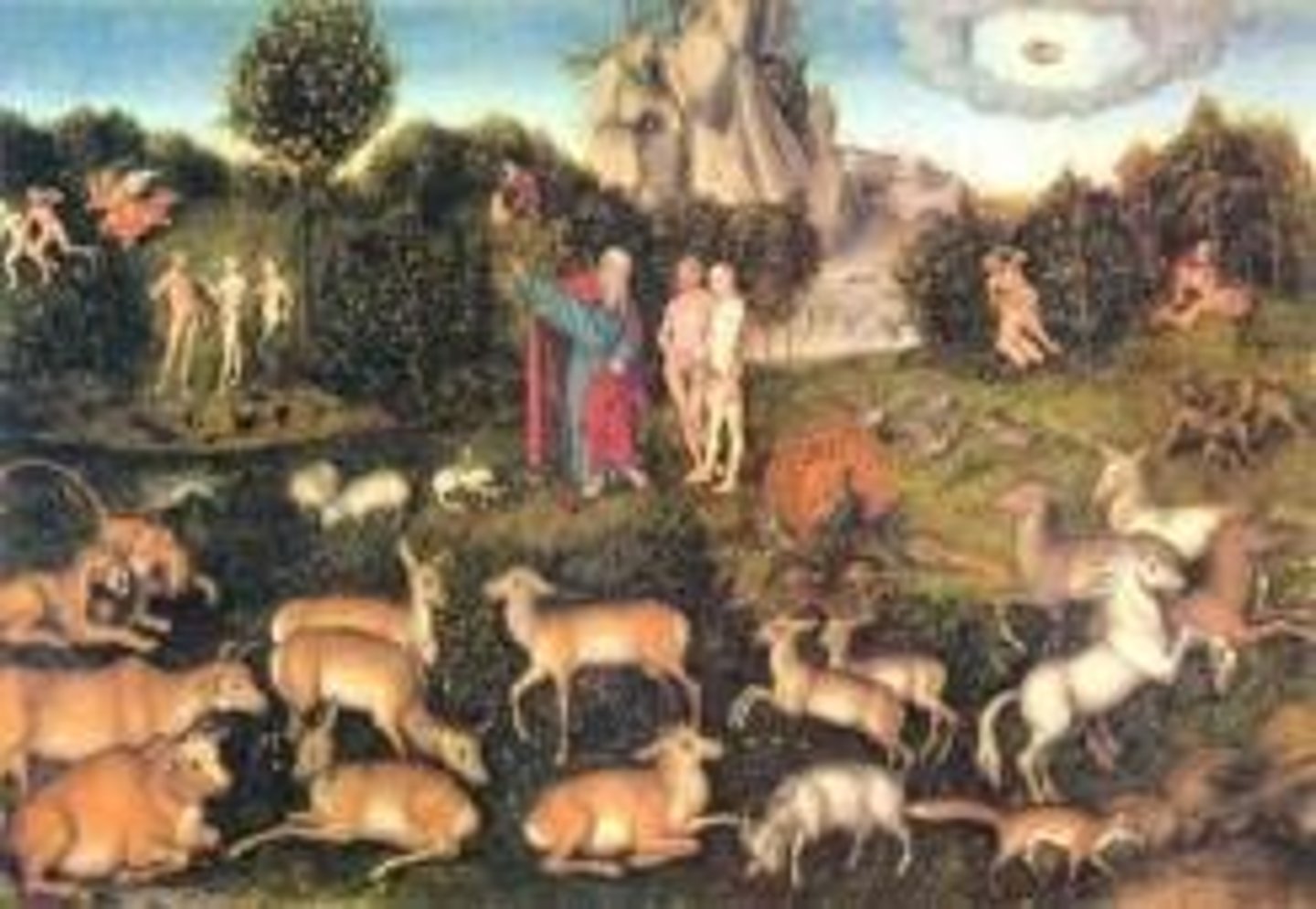 <p>The temptation by the serpent leading to disobedience and the loss of original holiness, marking the first sin.</p>
