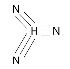<p>pKa of Hydrazoic Acid (HN<sub>3</sub>)</p>