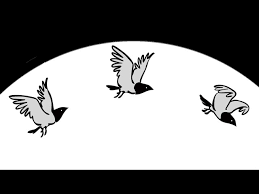 <p>illusion of movement created by rapidly showing a series of slightly different still images </p>