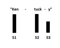 <ol><li><p>third heart sound (KENTUCKY GALLOP)</p></li><li><p>occurs when ventricles already somewhat filled and there is a rapid inflow of blood from eht atrium, making it resist the passive rush of blood that enter early in diastole (high ESV than normal)</p></li><li><p>occurs immediately after S2, when AV valves open and atrial blood first pours into the ventricles</p></li></ol><p></p>