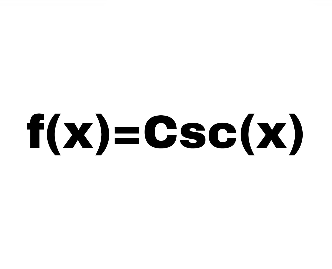 Derivada función Cosecante