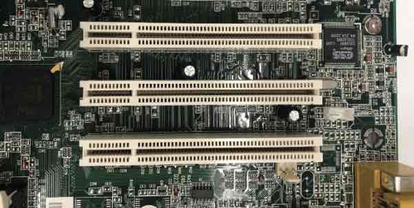 <p>A motherboard, which features a white expansion slot, has a divider on the opposite end of a PCIe connector as shown in this image. This expansion slot is a _________ slot.</p>