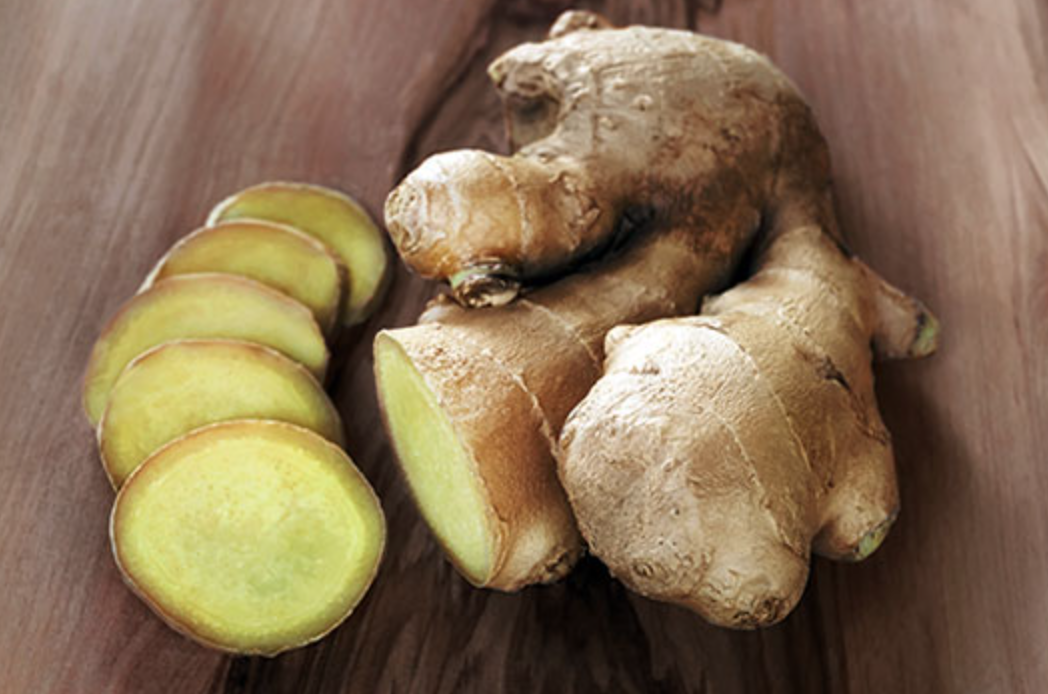 <p>(n.) – a pale brown root with a strong taste used as a spice in cooking</p><p></p><p>&nbsp;<br>A: What are you doing with that <strong>ginger</strong>?<br>B: I’m going to make a curry. The <strong>ginger</strong>will add a nice spicy flavor.</p><p></p>