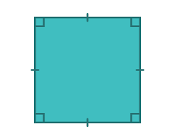 <p>A quadrilateral with four right angles and four equal sides.</p>