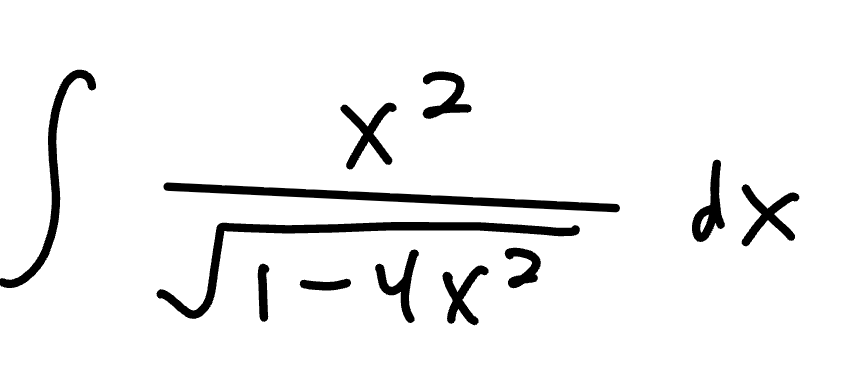 <p>Trig Sub: 2 step with U sub</p>