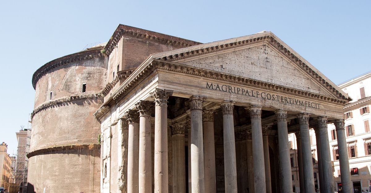 <p>Pantheon</p><ul><li><p>Imperial Roman.</p></li><li><p>118-125 C.E.</p></li><li><p>Concrete with stone</p></li></ul><p>One of the great buildings in western architecture, the Pantheon is remarkable both as a feat of engineering and for its manipulation of interior space, and for a time, it was also home to the largest pearl in the ancient world.</p>