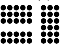 <p>Objects that are physically close to each other tend to be perceived as unified wholes or groups</p>