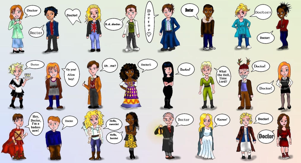 <p>Die Begleiter … den Doktor</p>