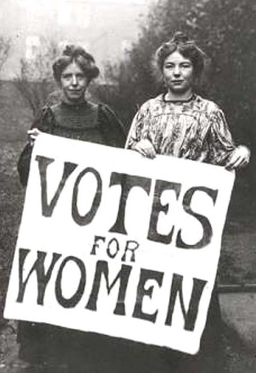 <p>Суфражистка</p><p>Early 20th-century ___ fought for women's voting rights</p>
