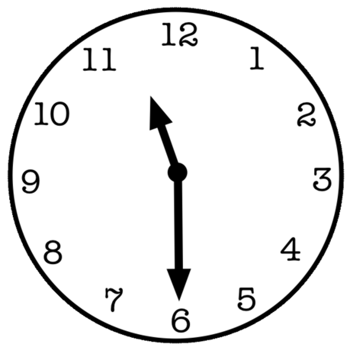 <p>à ... heures et demie</p>