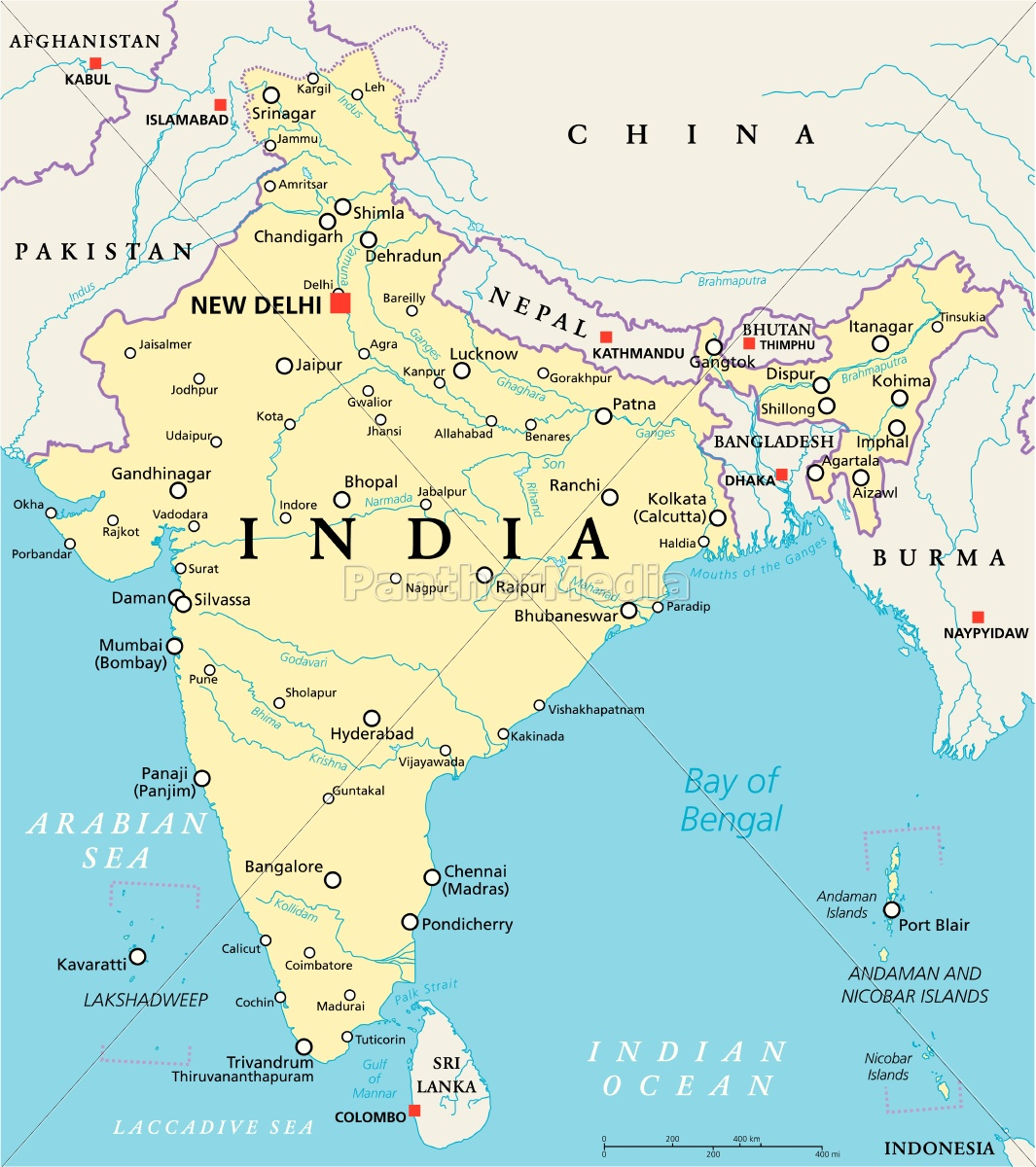 <p>west coast of india. (south of delhi)</p>