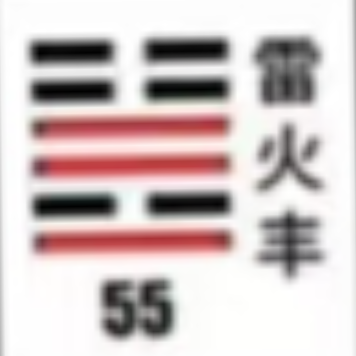 <p><strong>雷火丰(丰卦)</strong></p>