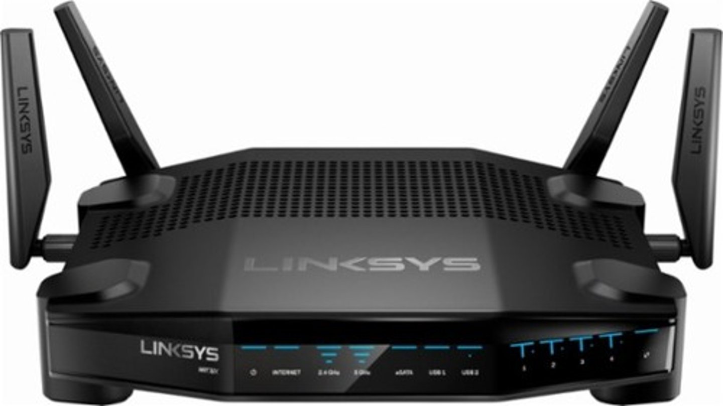<p>a device that creates a wireless local area network to improve coverage throughout a building</p>