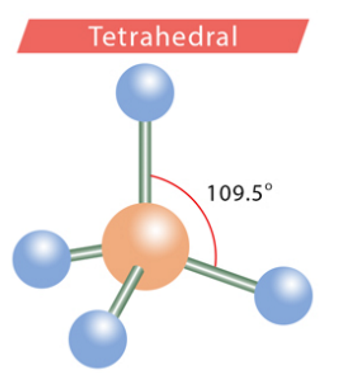 <p>109.5 degrees</p>
